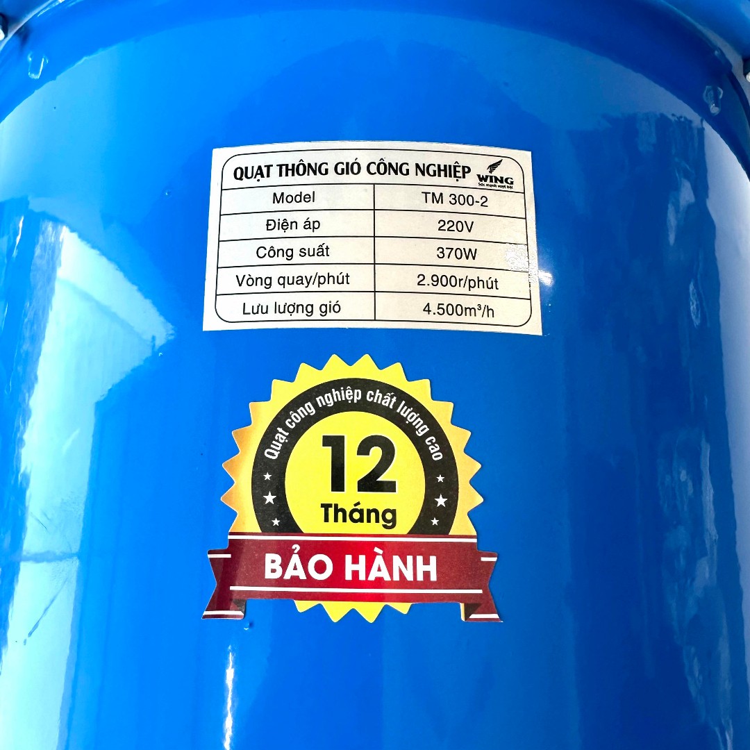 Thông số công suất quạt