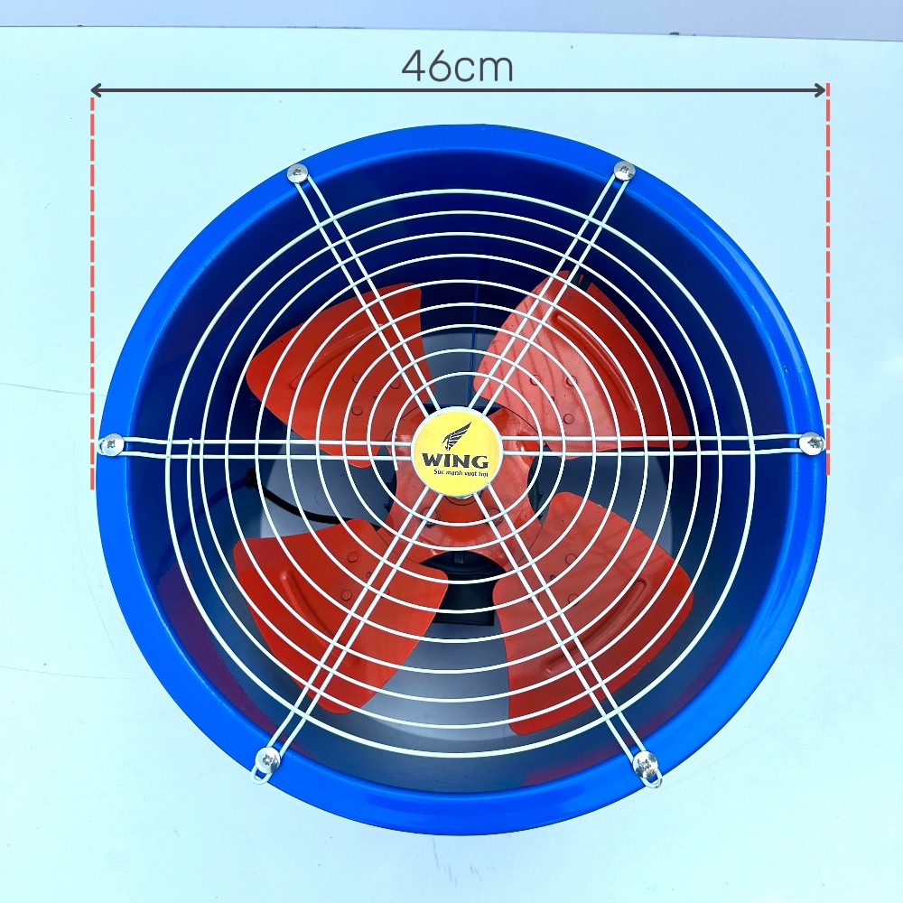 Quạt hút tròn sải cánh 37 - vành 46cm