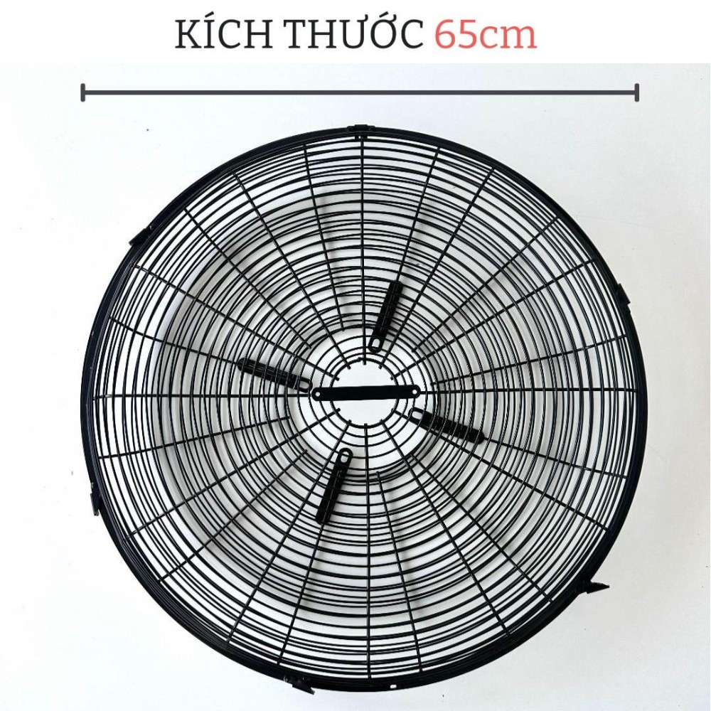 Chiều rộng và dài là 65cm