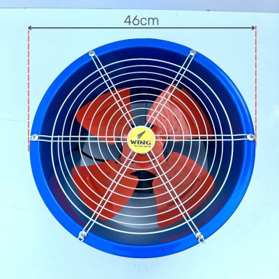 Quạt hút tròn sải cánh 37 - vành 46cm