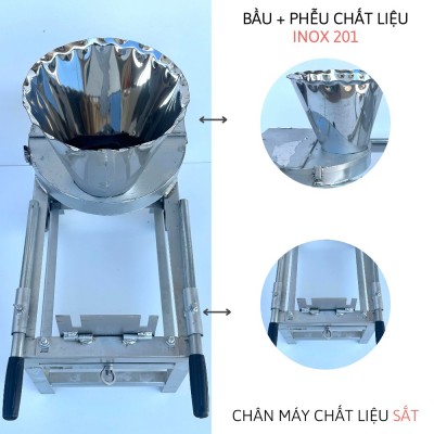 Bầu và Phễu làm từ inox 201
