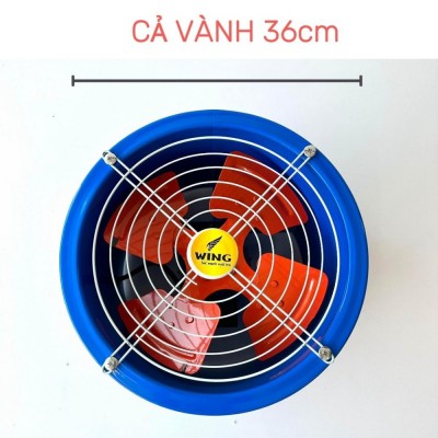 Quạt hút tròn sải cánh 30 - vành 36cm