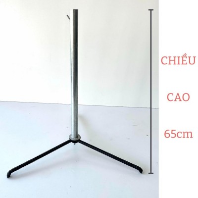 Chiều cao chân hộp là 65cm