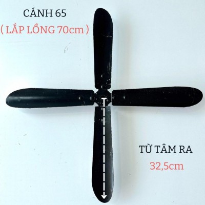 Sải cánh 65 lắp cho lồng 70