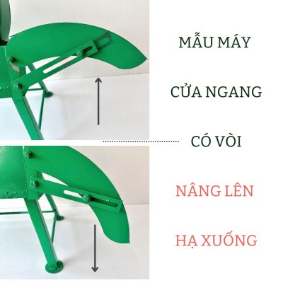 Khung máy có vòi nâng lên hạ xuống thuận tiện