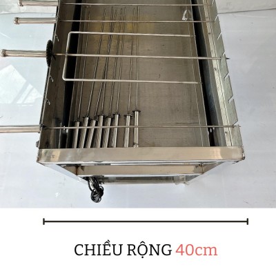 Chiều rộng máy là 40cm