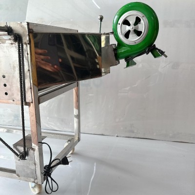 Máy được lắp quạt thổi 60w