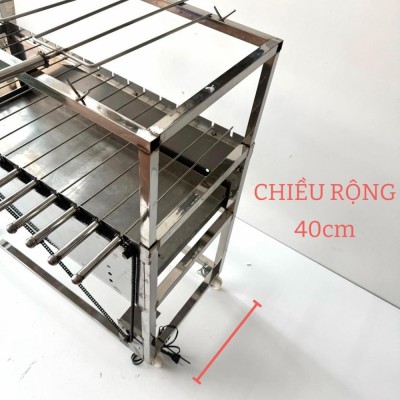 Chiều rộng máy là 40cm
