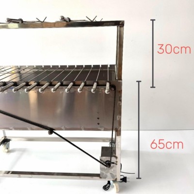 Chiều cao máy là 65cm - Cả gác thêm 30cm