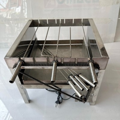 Tặng kèm 6 xiên đơn + 1 xiên gà inox theo máy