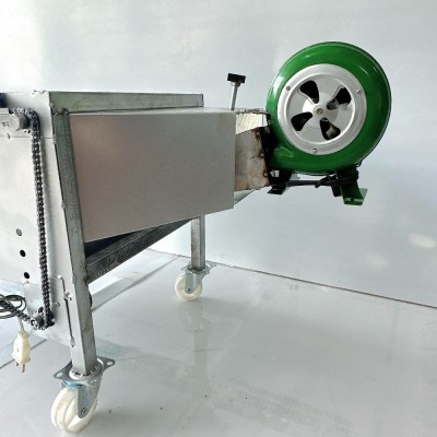 Máy được gắn quạt thổi bếp 60W