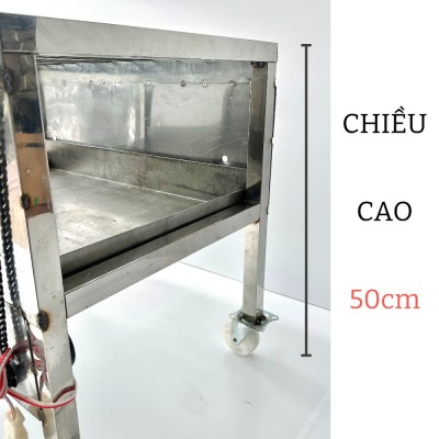 Chiều cao máy là 50cm