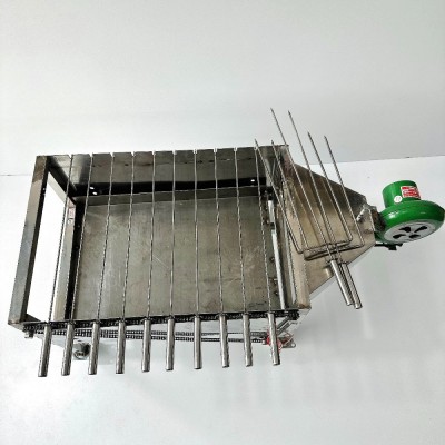 Tặng kèm 10 xiên đơn + 2 xiên gà inox theo máy