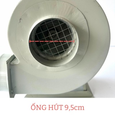 Lỗ hút vào là 9,5cm