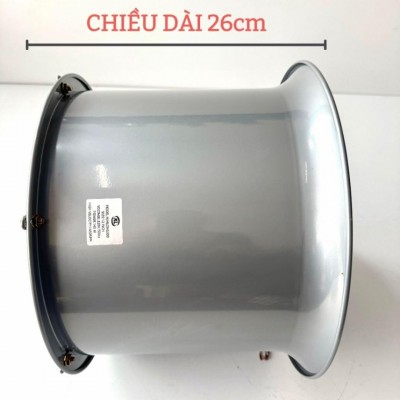 Chiều dài quạt là 26cm