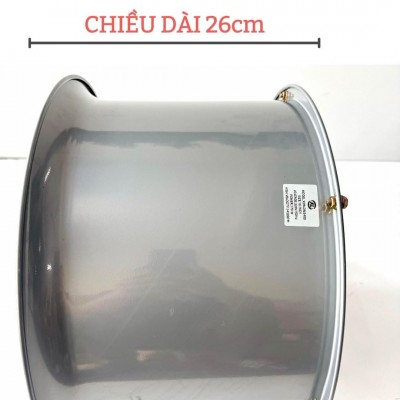 Chiều dài quạt là 26cm