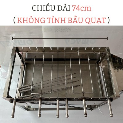 Chiều dài máy là 74cm