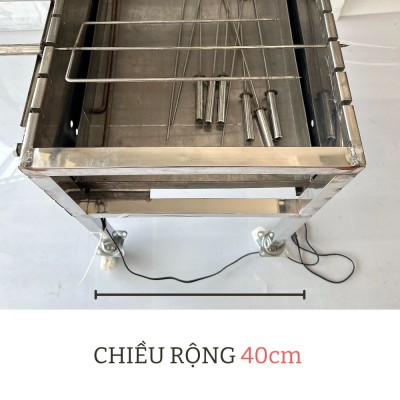 Chiều rộng máy là 40cm