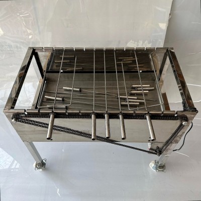 Tặng kèm 12 xiên đơn + 2 xiên gà inox theo máy