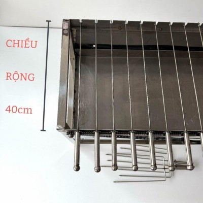 Chiều rộng máy là 40cm