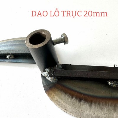 Lỗ trục dao 20mm