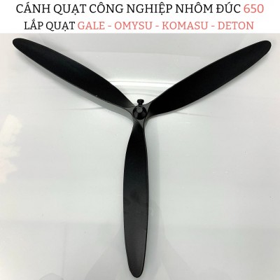 Cánh quạt công nghiệp nhôm đúc 650