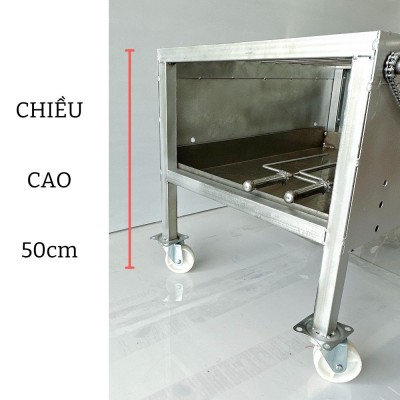 Chiều cao máy là 50cm