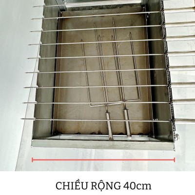Chiều rộng máy là 40cm