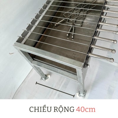 Chiều rộng máy là 40cm