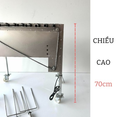Chiều cao máy là 70cm